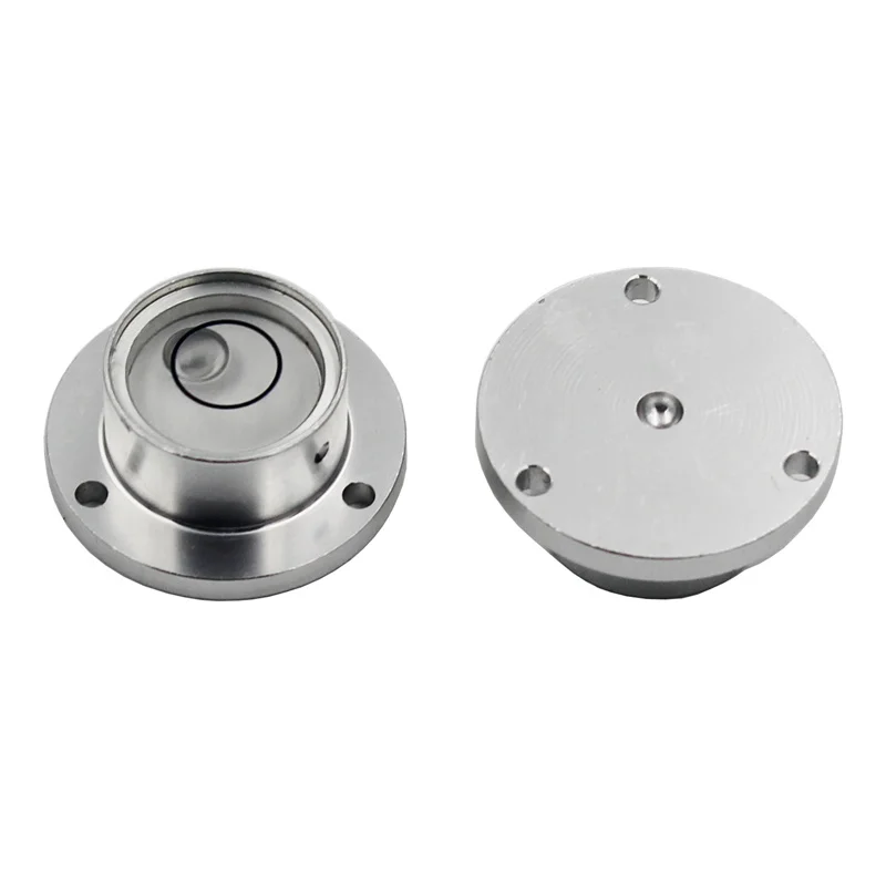 HacFury 24*16*10Mm Metalen Flenzen Waterpas Bubble Horizontale Meting Instrument 1 Stuks
