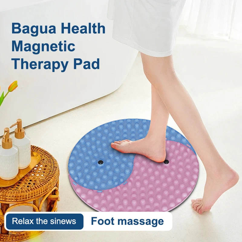 

Health Care Magnetic Pad Foot Massage Finger Press Foot Massage Board For Household Use In Place Ultra Slow Running Silicone