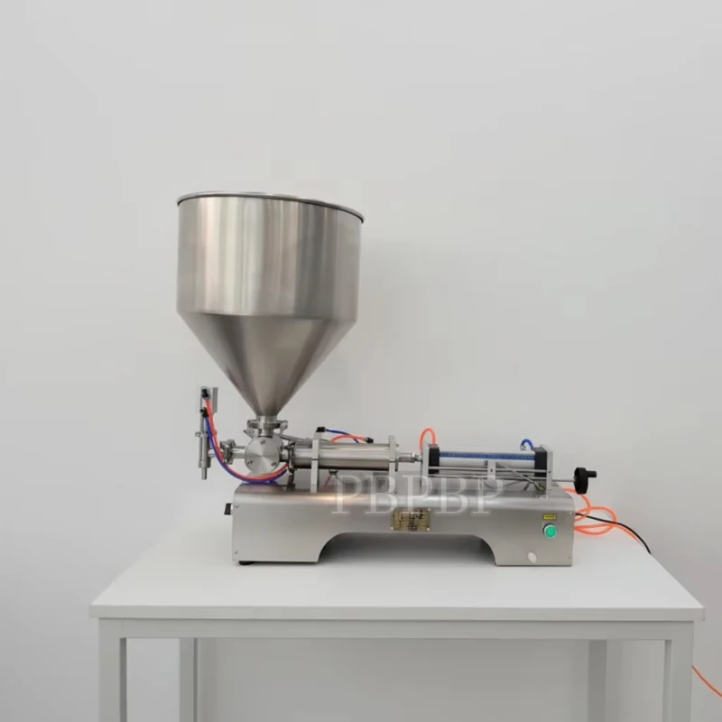 Single-Head Paste Filling Machine Commercial Semi-Automatic Horizontal Pneumatic Filling Machine