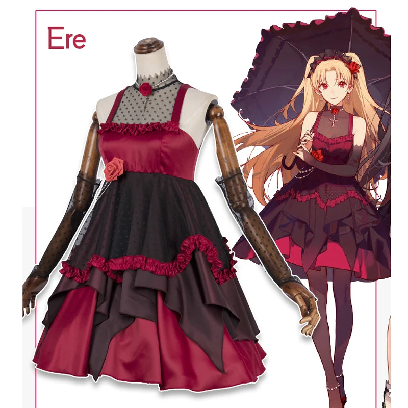 Costume Cosplay personnalisé Fate Moon pour petite amie, robe douce et mignonne pour femme, Cos Ere Ishtar