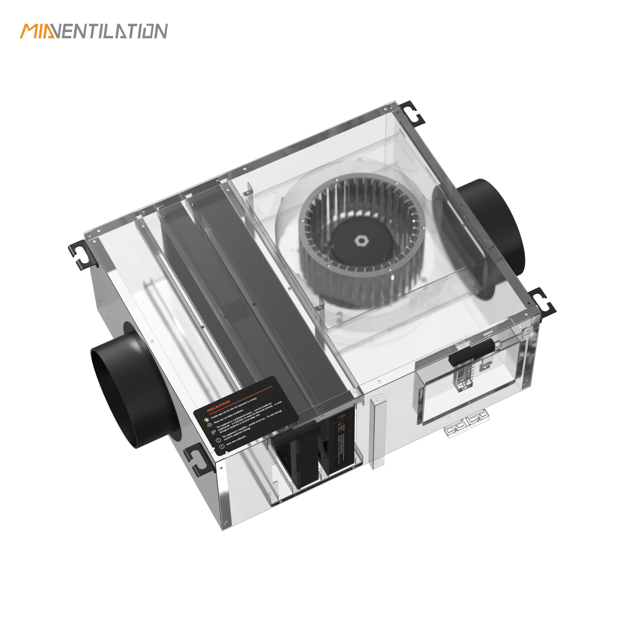 High-Capacity 2000 M³/h Smart Ceiling Fan With HEPA Filtration Perfect For Modern Co-Working Spaces & Studios
