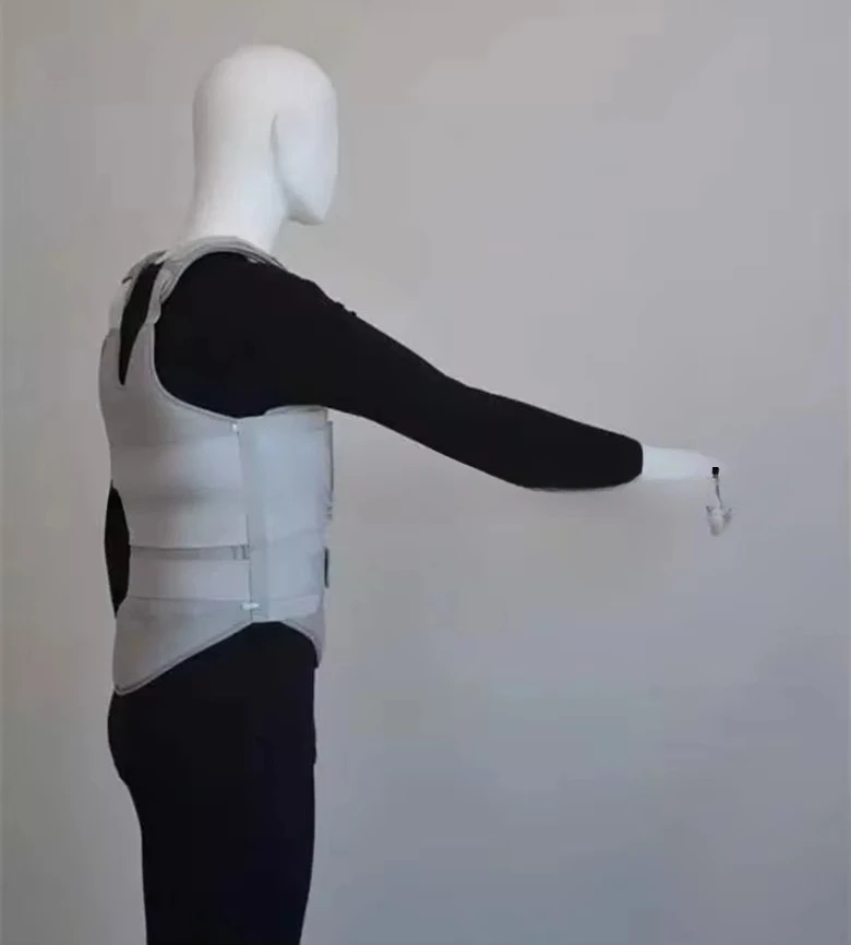 Hospital Adjustable Chest Waist Brace Adjustable Shoulder Strap Formable Chest Waist Orthosis