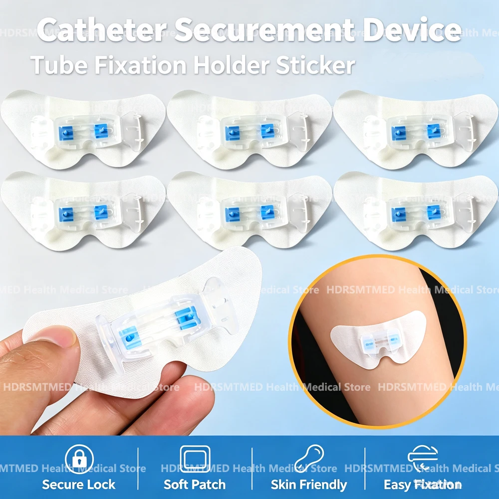 Universal Catheter Fixation Tape Leg Retainer Holder Medical Drainage Tube Fixing Device for Urine Nylon Bag - Medical Supplies