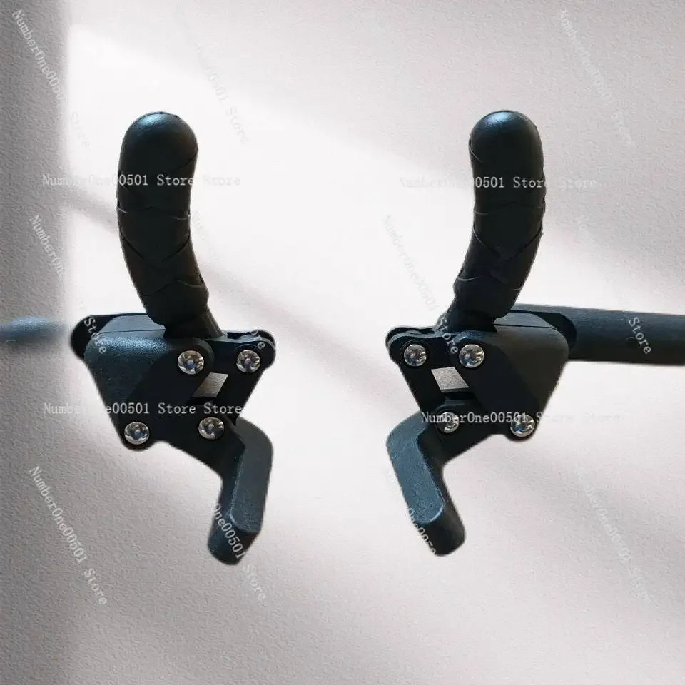 Pair of Sports Wheelchair Plastic Brakes Tube Clamp Mount Universal Brake Pads Wheelchair Parts