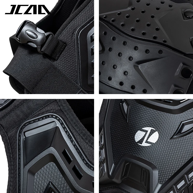 Children Motorcycle Armor Vest Chest and Back Protector for Motocross MTB BMX Skateboard Scooter Skiing Kids Gear view 6