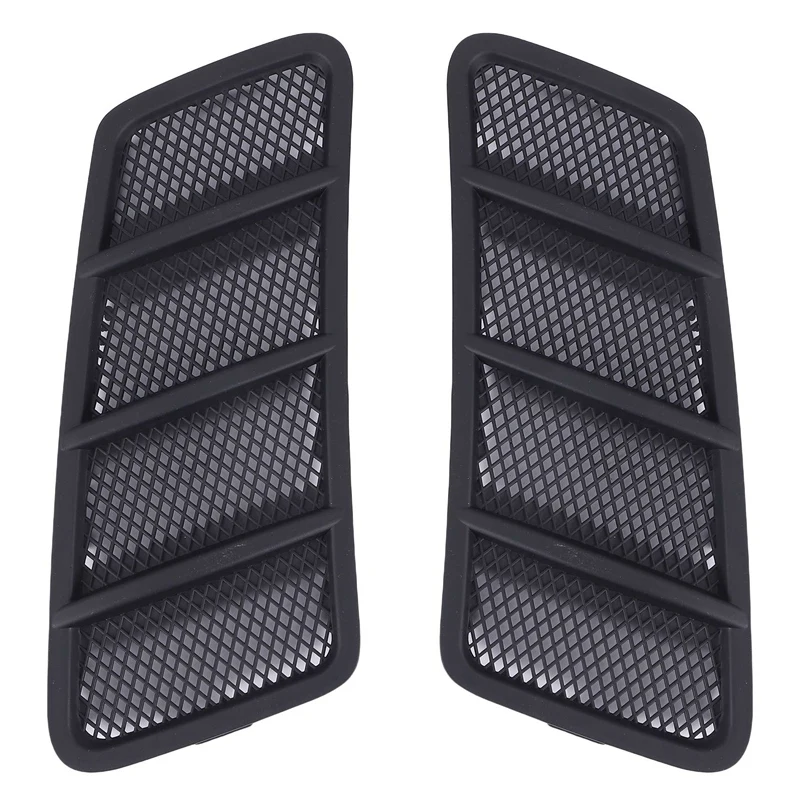 2Pcs Car Front Hood Vent Grille Air Flow Intake Hood for Mercedes Benz W166 GL GL350 GL450 GL550 ML ML350 ML550 2012-2015