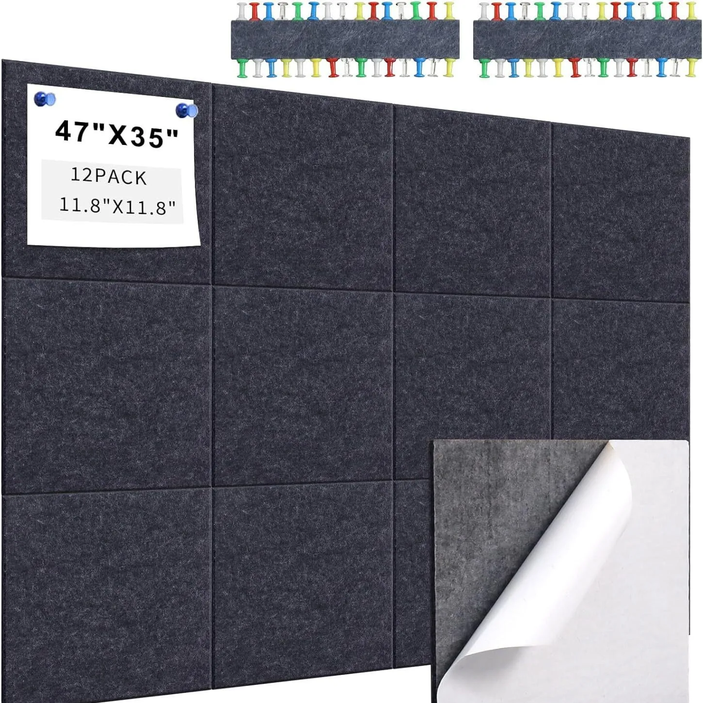 

Eco-Friendly Polyester Fiber Acoustic Panels & Felt Soundproof Tiles for Kindergarten/Office/School, Noise Reduction Wall Decor