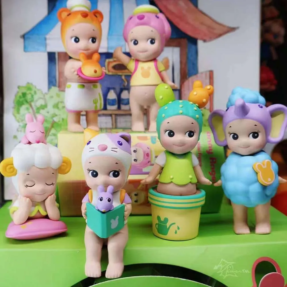 

Sonny Angel Mini Figure Home Sweet Home Series Blind Box Model Anime Doll Desktop Ornament Decor Toy Girl Birthday Gift