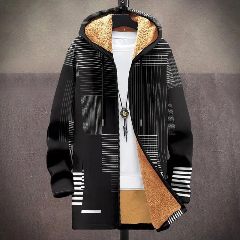 

Cy3D мужские кардиганы пальто Tiger Loong с принтом плюшевые толстые зимние куртки с абстрактной графикой повседневная уличная одежда унисекс