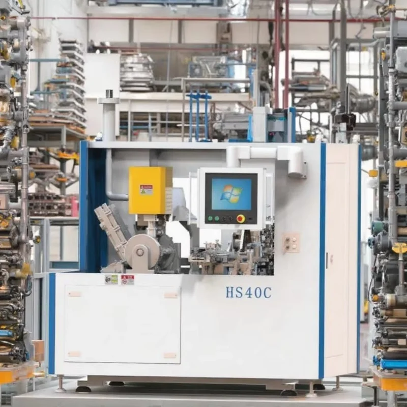 Automata Series Double Head Horizontal Four-Station Drilling Planting Machine Machining Center Motor Core