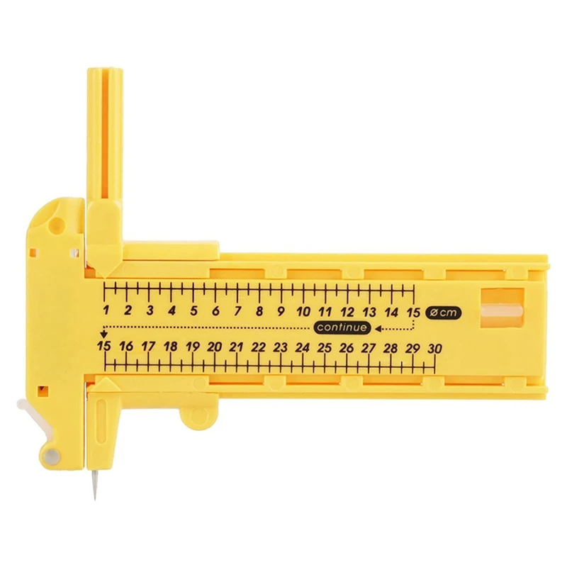 

AB08-Circle Cutter For Paper Cardboard Rubber Leather Crafts With Safety Cover Yellow
