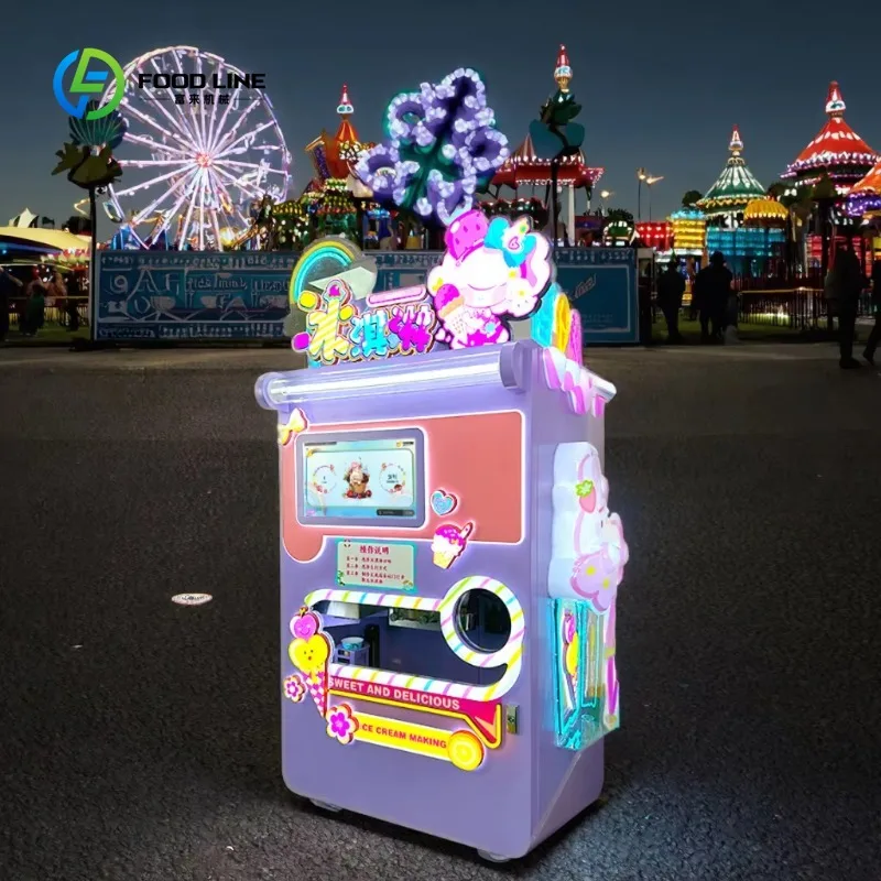 Customized Automatic Self-Service Snowflake Ice & Smoothie Machine with SDK Function Vending Category Product