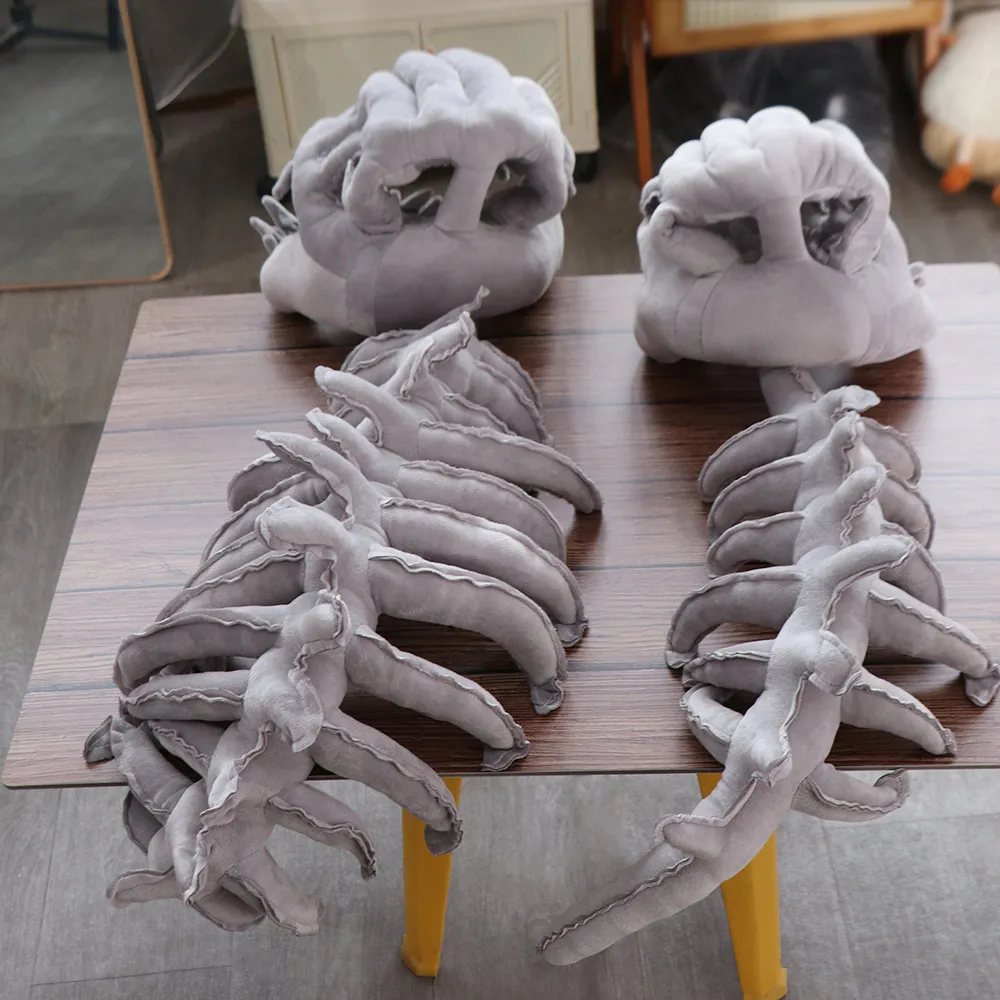 Exoskeleton Design Dinosaur Skeleton Mask Wearable Funny Cosplay Headwear Breathable Funny Halloween Dinosaur Skull Headgear