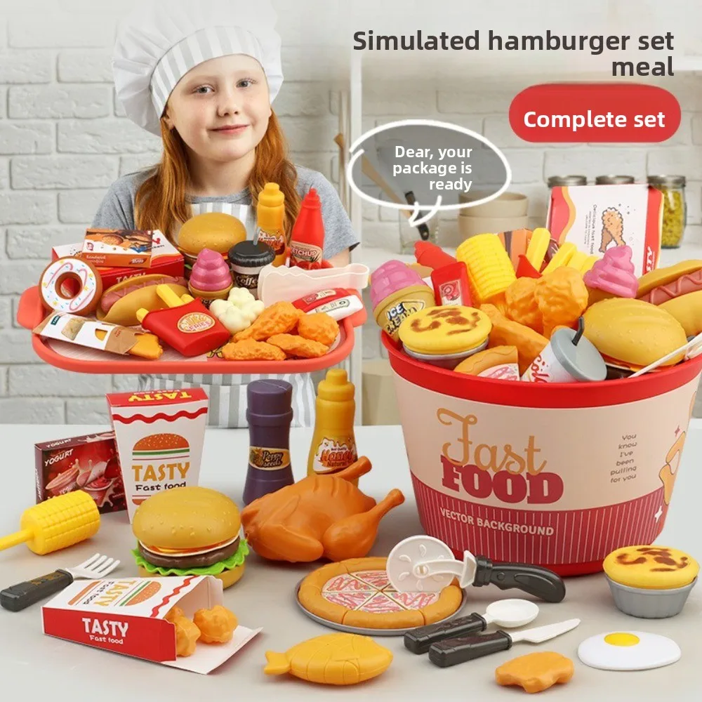 Geschenken Simulatie Pizza Keukenset Interactief snijspel Kookspel Voedsel Speelaccessoires Keuken Speelrekwisieten Sociaal spel