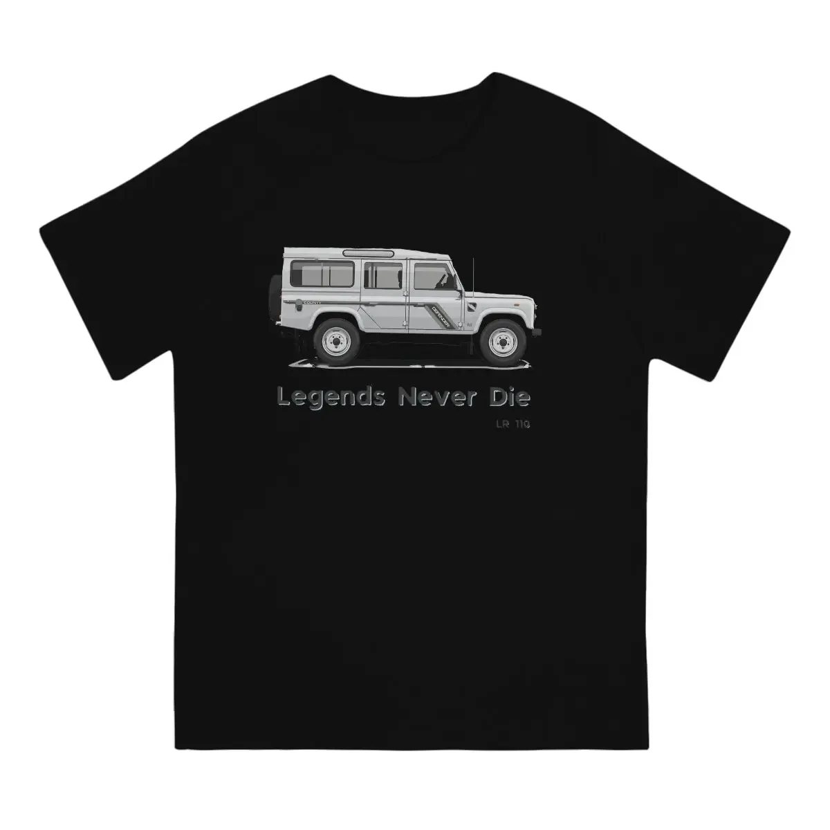 Land Rover SUV Men's TShirt Land Rover Defender 110 Distinctive T Shirt Harajuku Sweatshirts Hipster