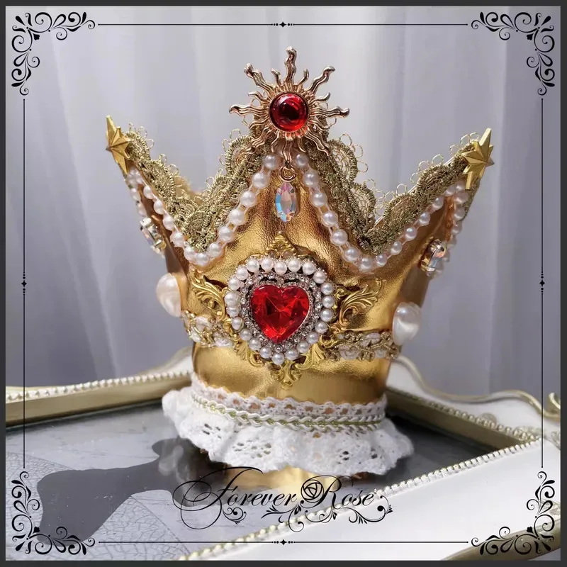 

Anime CARDCAPTOR CLEAR CARD Cosplay Sakura Crown The Heart of Rose Anime only the crown Halloween cosplay headwear prop