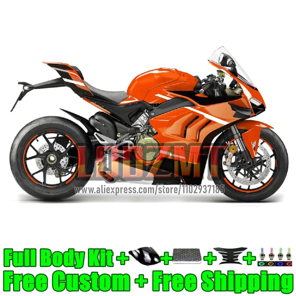 100% Fit OEM Body For DUCATI Panigale V 4 V4 S R 31No.85 V4S V4R orange stock V4-S V4-R 21 22 V-4S 2021 2022 Injection Fairings