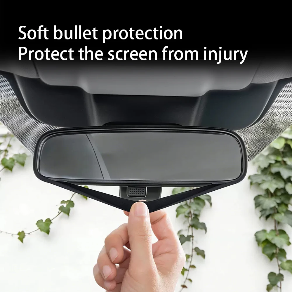 Black Soft Silicone Rearview Mirror Protector Cover For Toyota RAV4 2026-2028 Auto Side Mirror Protection Exterior Accessories