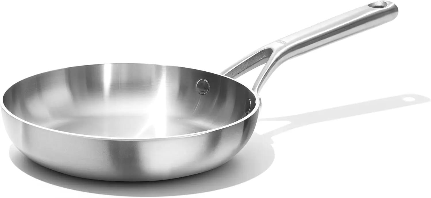 

Трехслойная композитная сковорода из нержавеющей стали, подходящая для индукционных варочных панелей, многослойная композитная конструкция.