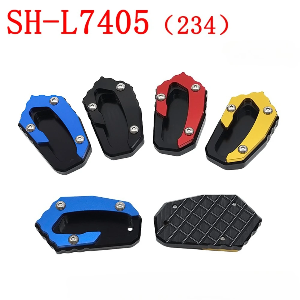 

Universal Motorcycle Anti Slip Edge Support Base Motorcycle Side Stand Foot Plate Extension for Yamaha Nmax155 Nmax125 15-21