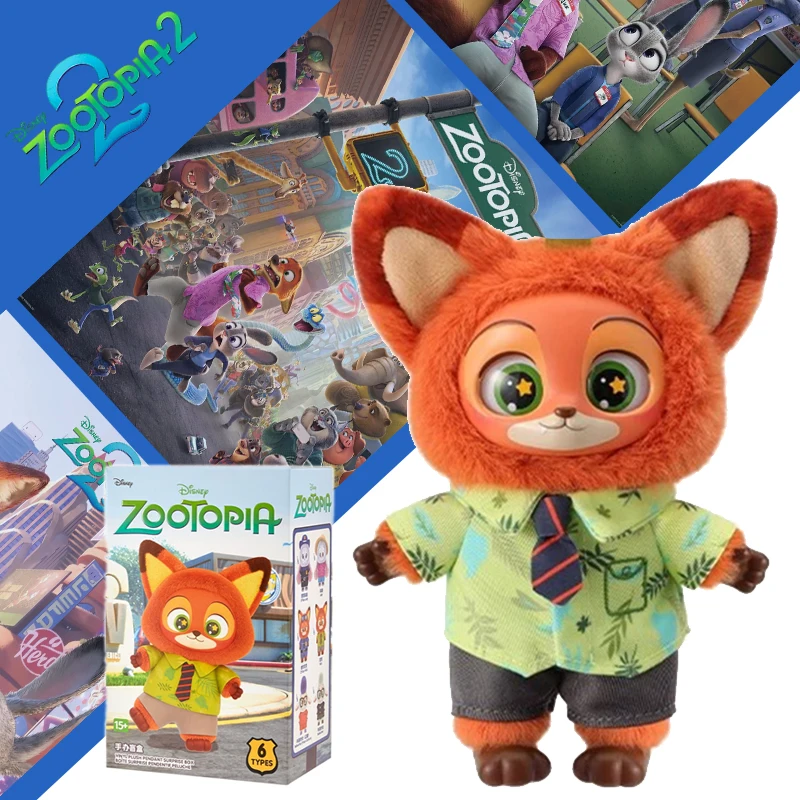 

Disney Zootopia 2 Blind Box Nick & Judy Vinyl DollsTrendy Surprise Mystery Toy, Perfect Pendant, Gift for Disney Blind Bag Fans