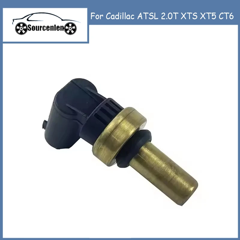 Brand New Genuine Engine Coolant Temperature Sensor For Cadillac ATSL 2.0T XTS XT5 CT6 12656444