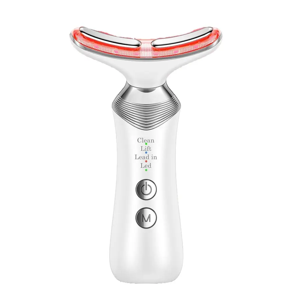 New Design LED Light Red Light Therapy Device 7 In 1 Lifting Firming Facial Sculptor Easy to Use 4 Modes Face Sculpting Tool