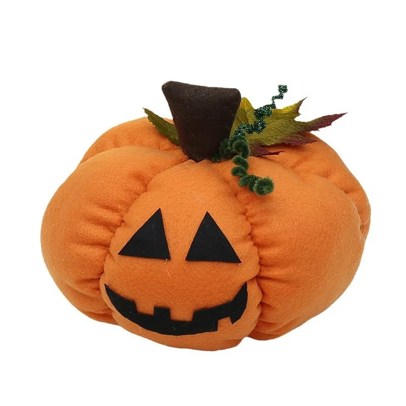 Citrouille en peluche de dessin animé pour enfants, décoration d'Halloween, décoration de la maison, décoration de jardin, jouet de beurre, cadeau de vacances