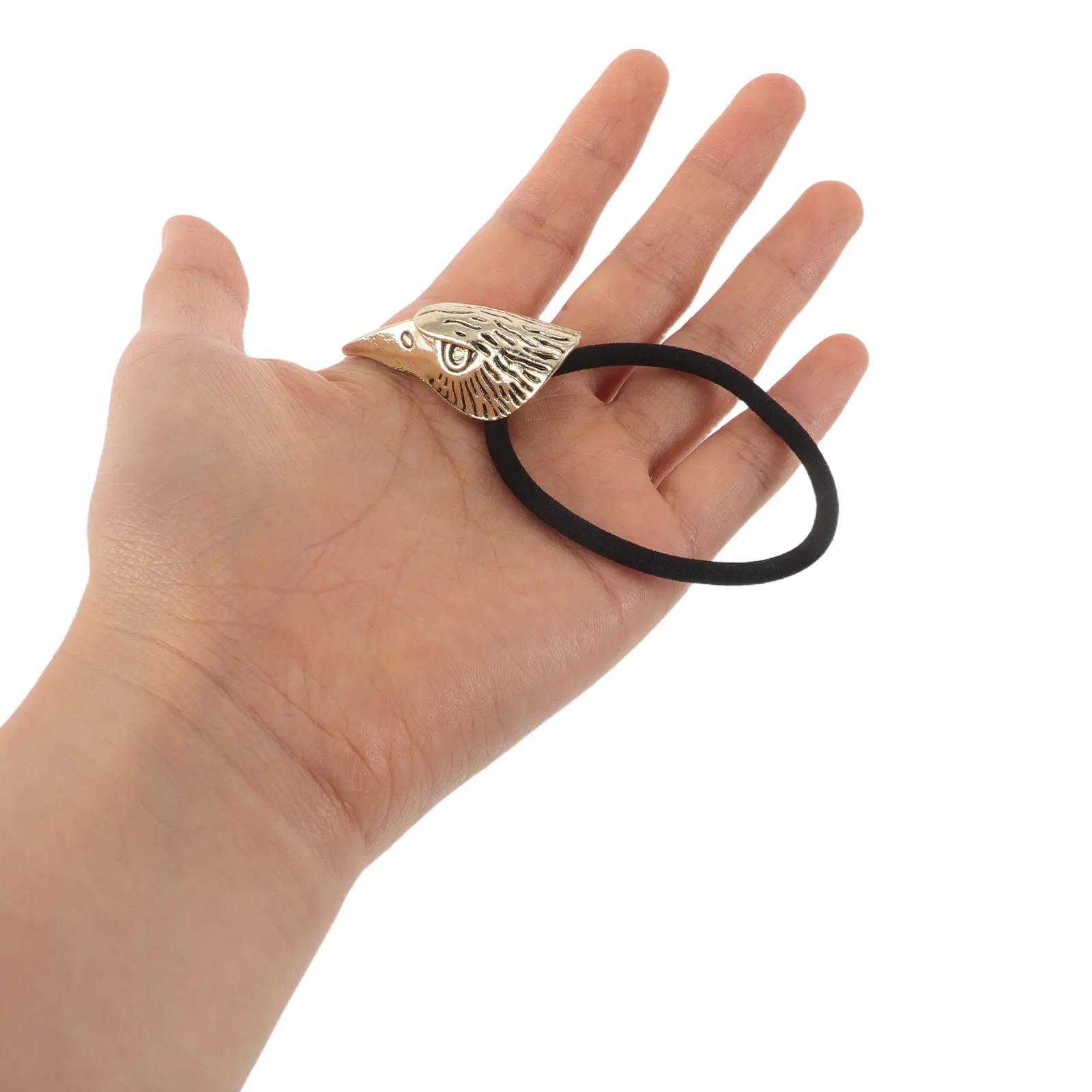 

3Pcs Punk Hair Accessories Skull Themed Elastic Ropes Nordic Strong Hold for Outdoor Activities Women Fashion Item