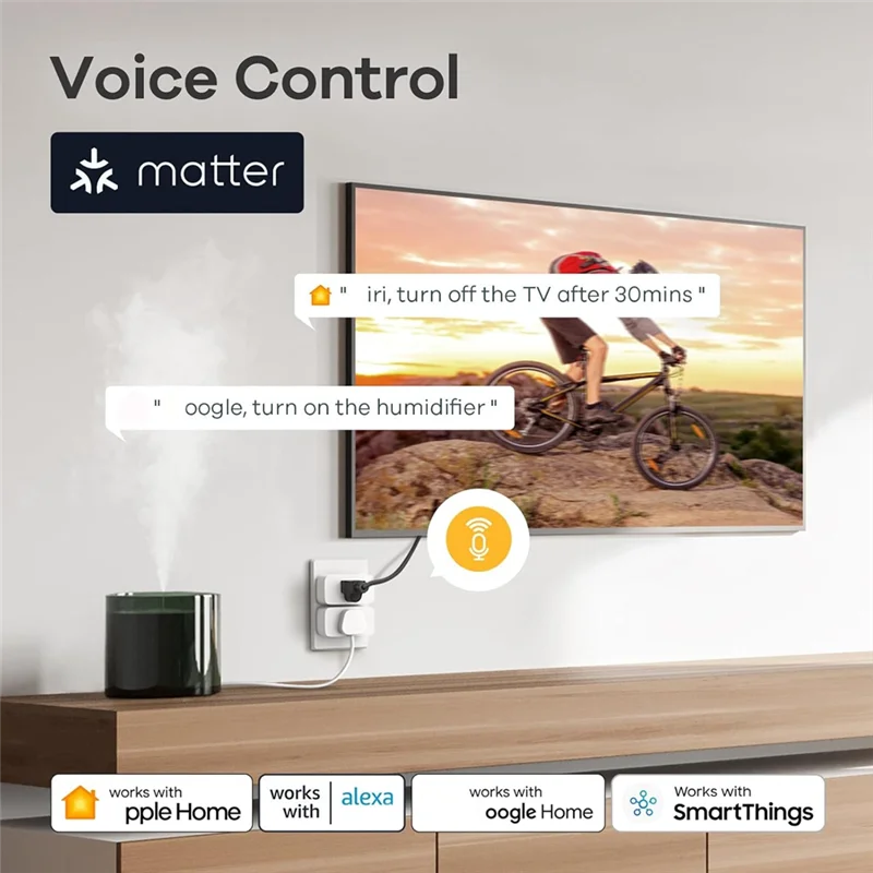 

ABKO-Smart Plug, Work With Automation, APP Remote Control Timer&Schedule,4 Pack US Plug