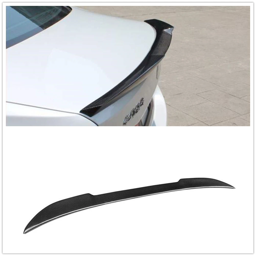 

Carbon Fiber Car Rear Spoiler Wing Trunk Flap Lip Trim For BMW 3 Series F30 318i 320i 325i F80 M3 Sedan Style CS