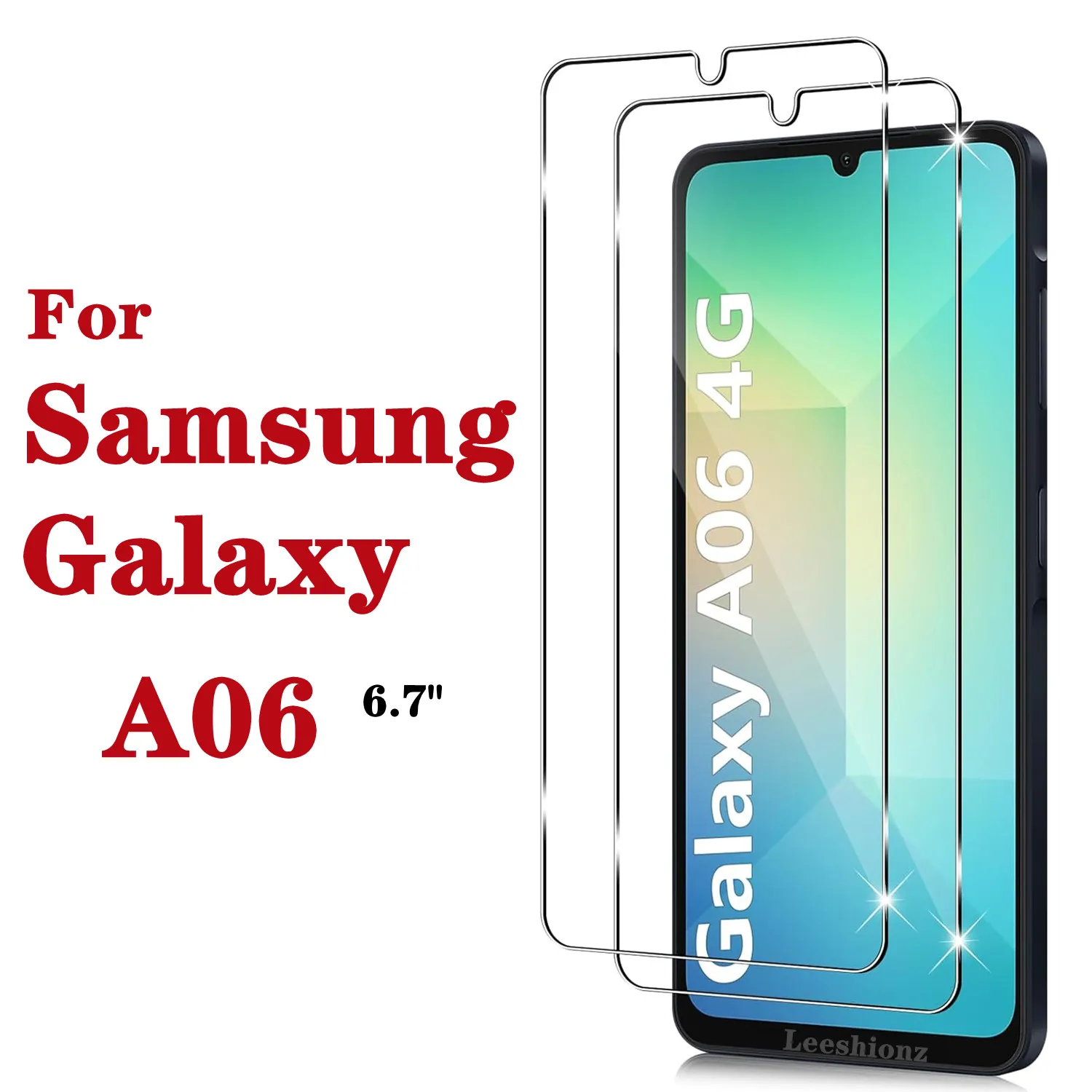 

For Samsung Galaxy A06 4G 5G Compatible Screen Protector, Anti-Scratch Screen Protector