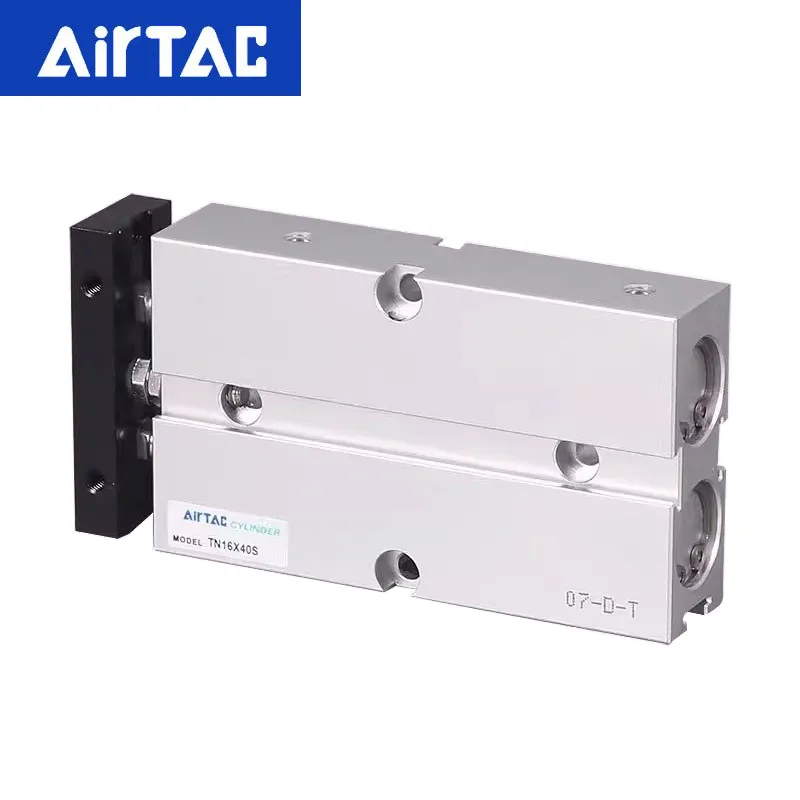 AirTAC Original TN Pneumatic Dual Axis Twin-rod Cylinder TN10/16/20/25/32mm Aluminum Alloy Stroke 10-200mm Air Cylinde