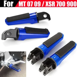 Front Rear Foot Pegs Footrests For Yamaha MT07 MT09 Tracer GT FZ6 Fazer S2 XSR700 XTRIBUTE XSR900 XJ6 DIVERSION F MT-07 MT-09