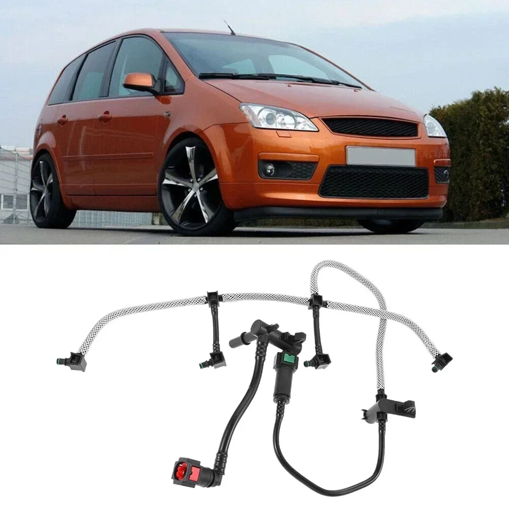 Fuel Pipe Line Leak Hose Pipe Vehicle Maintenance Easy Installation Fuel Pipe Engine Part Perfect Match Plastic Material