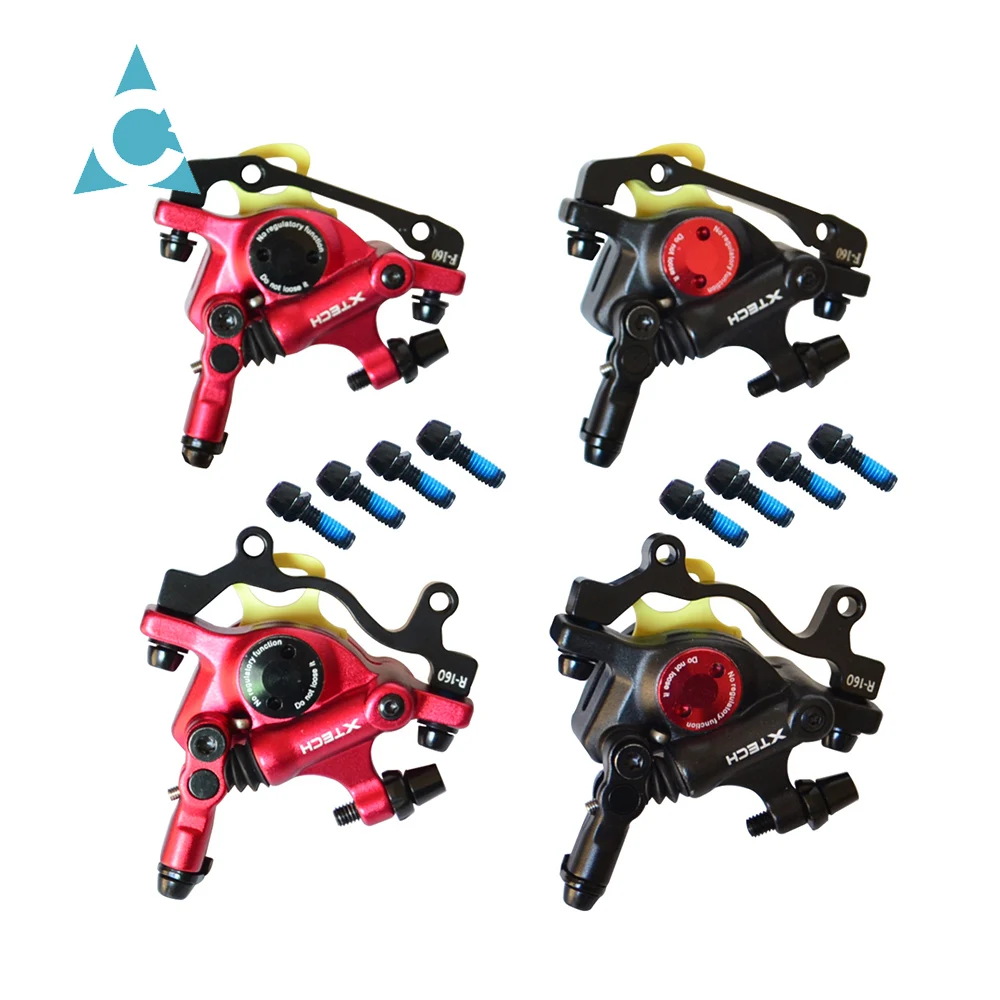 ZOOM XTECH HB100 MTB Mountain Road Bike Line Pulling Hydraulic Disc Brake Set Front & Rear Calipers