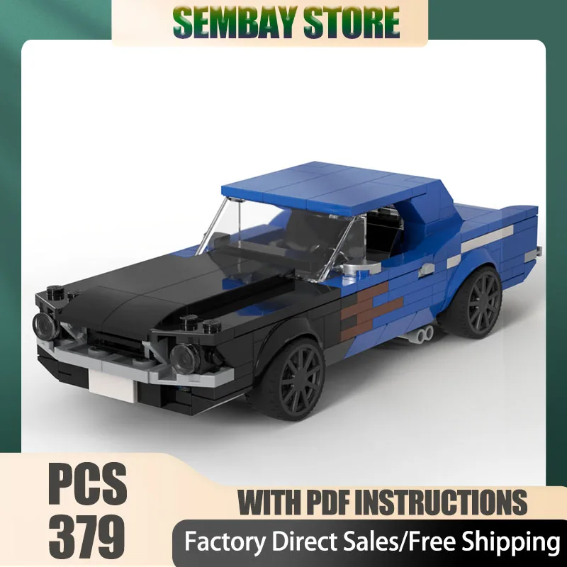 

City Cars Model Moc Building Bricks Modular Coupe wide MOD Super Sport Car Technology Blocks Christmas DIY Toy Construction Gift