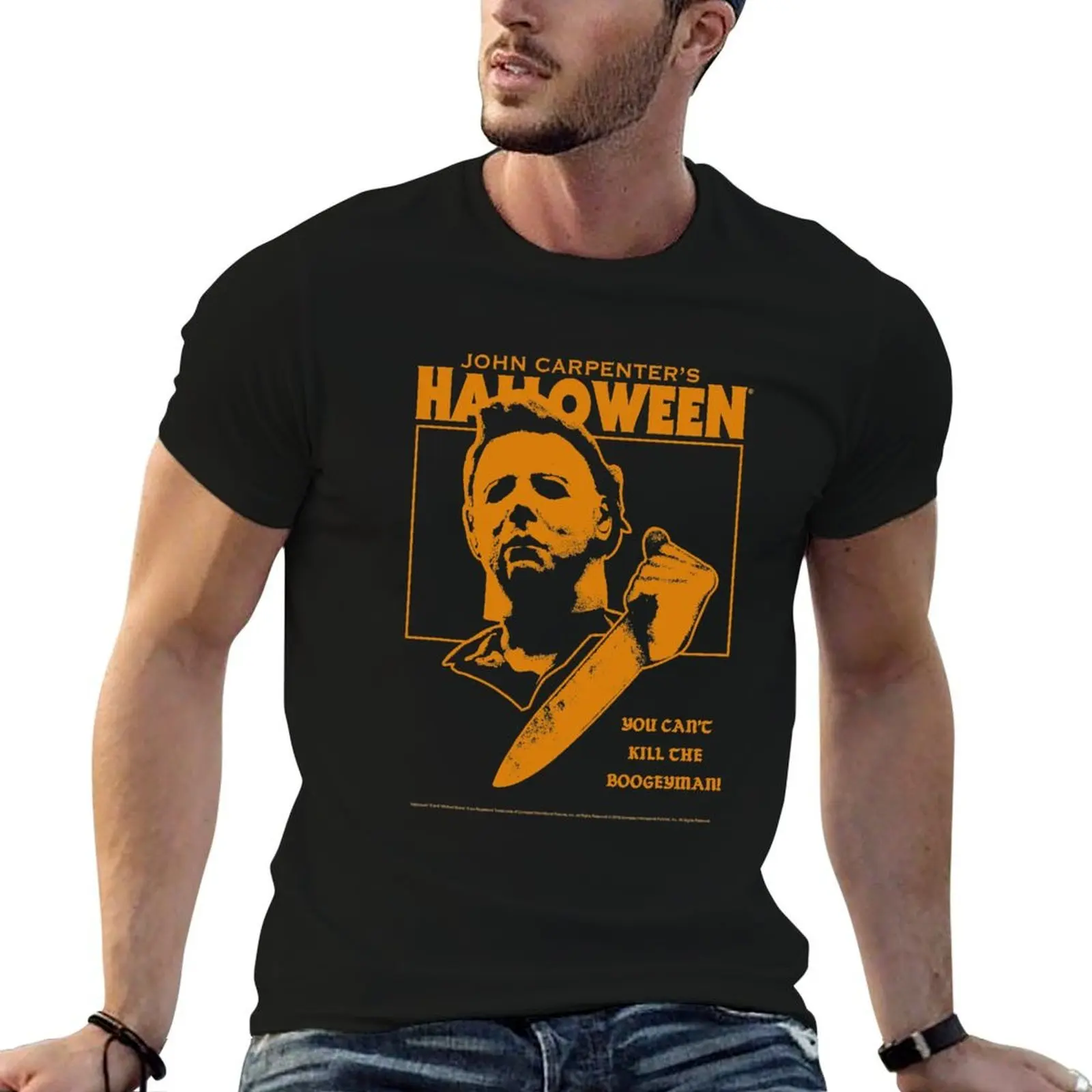 

Halloween You Can't Kill the Boogeyman! T-Shirt t shirt man cotton t shirt man plain T-Shirt