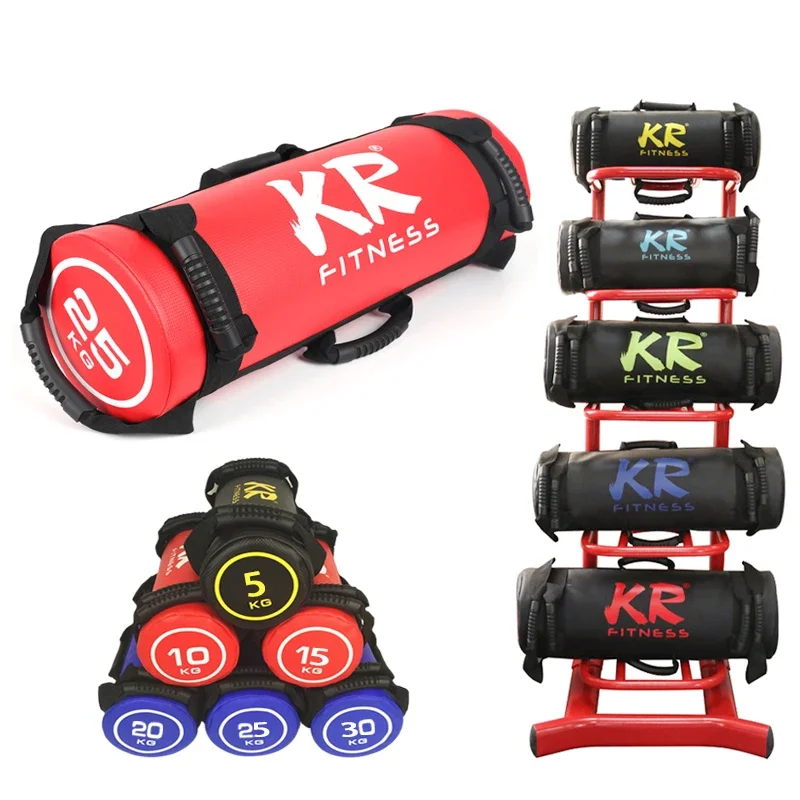 

5kg/10kg/20kg/25kg/30kg Fitness Sandbag Weight Lifting Bulgarian Sand Bags Empty Power Bags For Home Gym Body Building Training