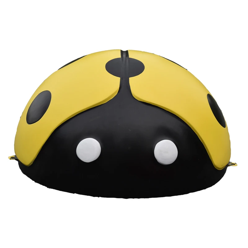 

Simulation seven-star ladybug sculpture garden landscape community lawn manhole cover cover decoration kindergarten