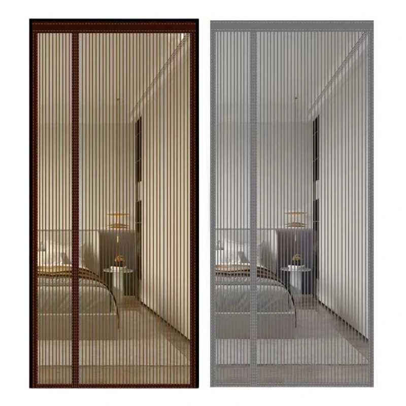 

Polyester Net Door Cover With Reinforced Border And Automatic Closing For Fly Control 90 X 210 B03E