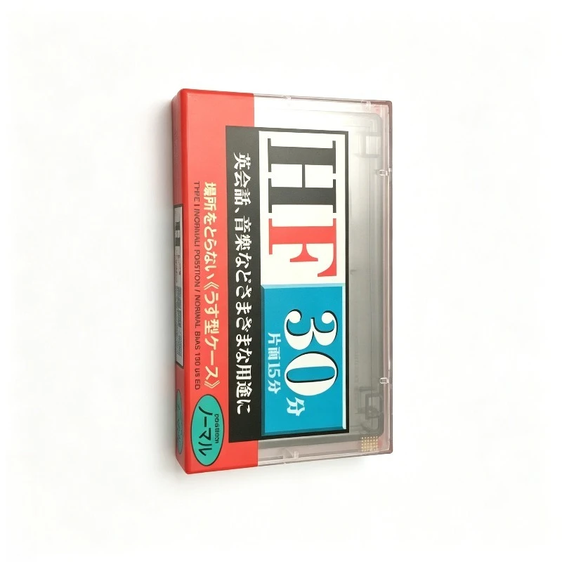 100% Original New For Sony HF 30min JP Type I Blank Cassette For Recording Duplication & Gift Voice Record