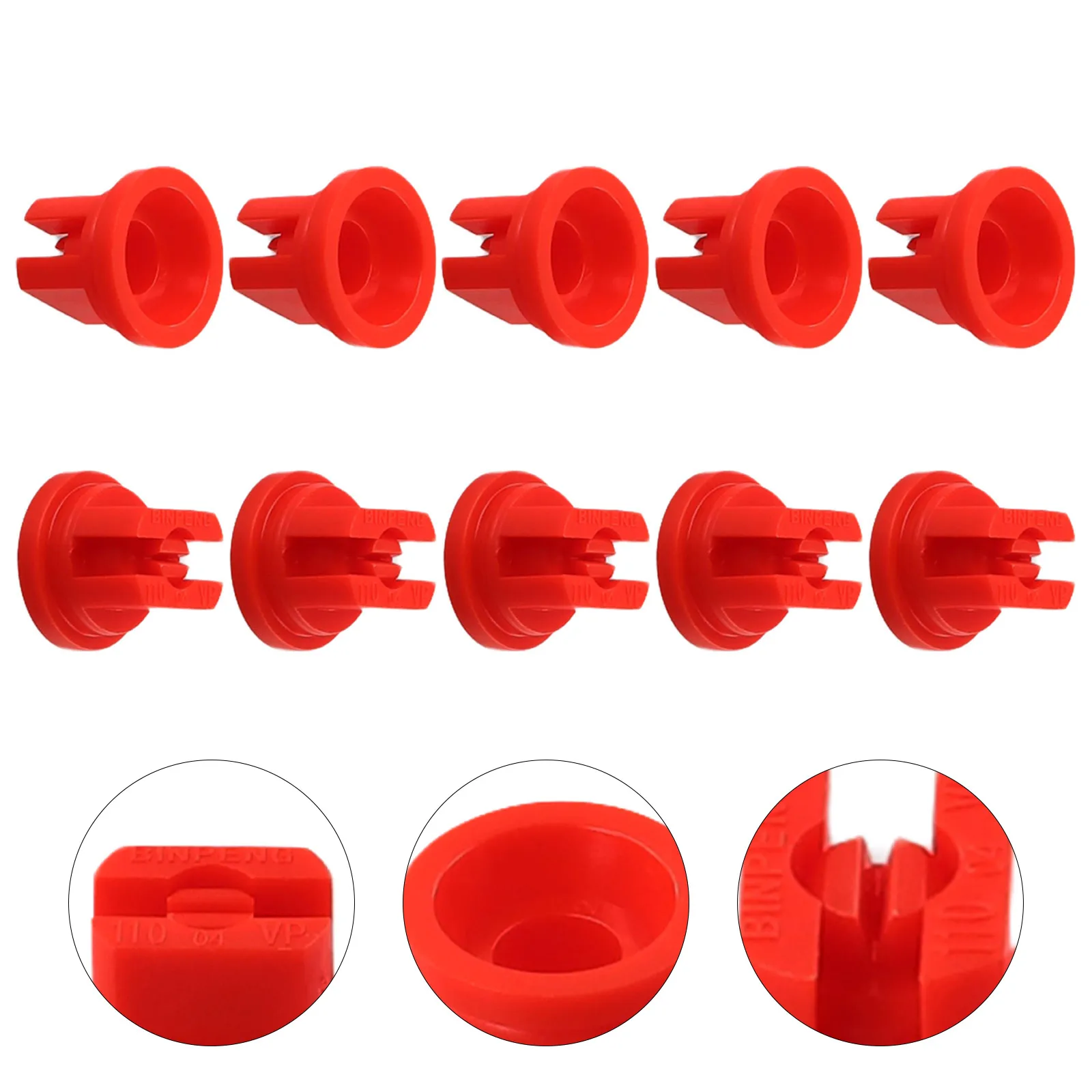 Fan Shaped Spraying Nozzle Tips for Knapsack Sprayer Optimal Water Conservation and No Drip Performance for Various Applications