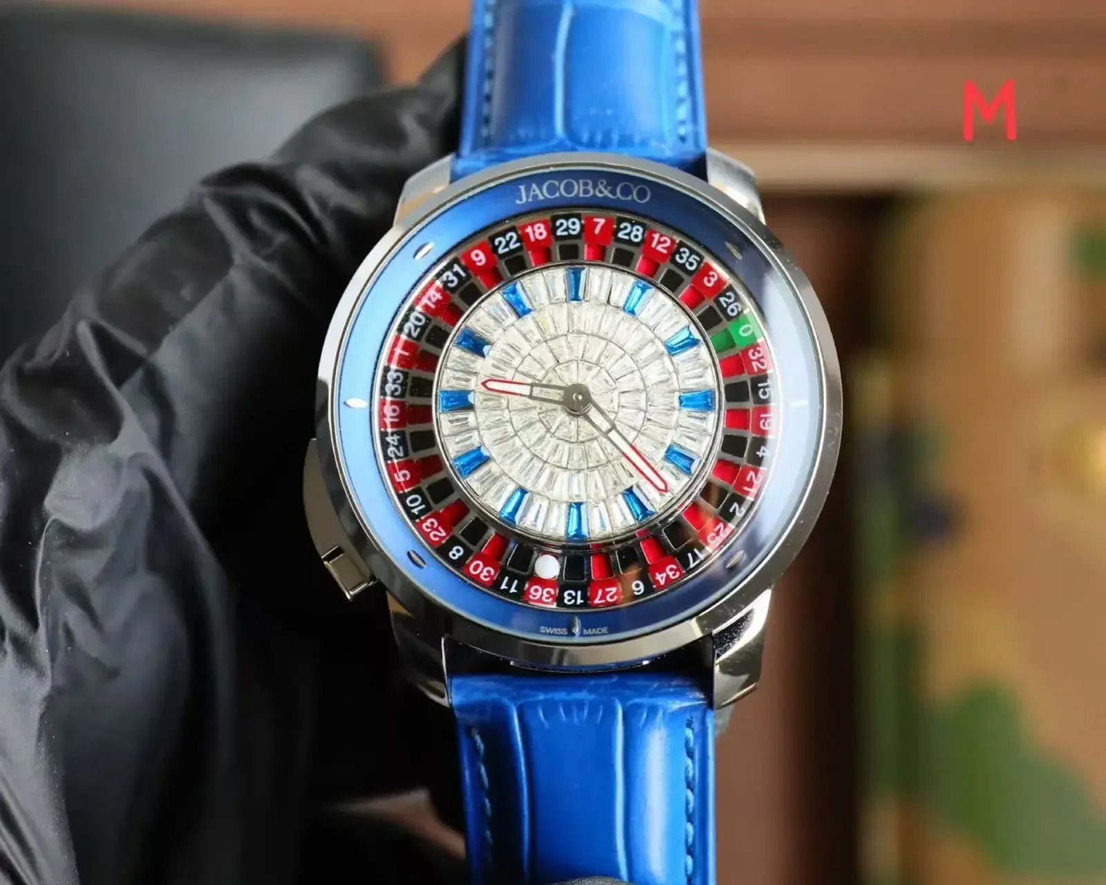 JACO Russian Roulette Watch Limited Edition Mechanical Watch Waterproof High Quality Men's Watch