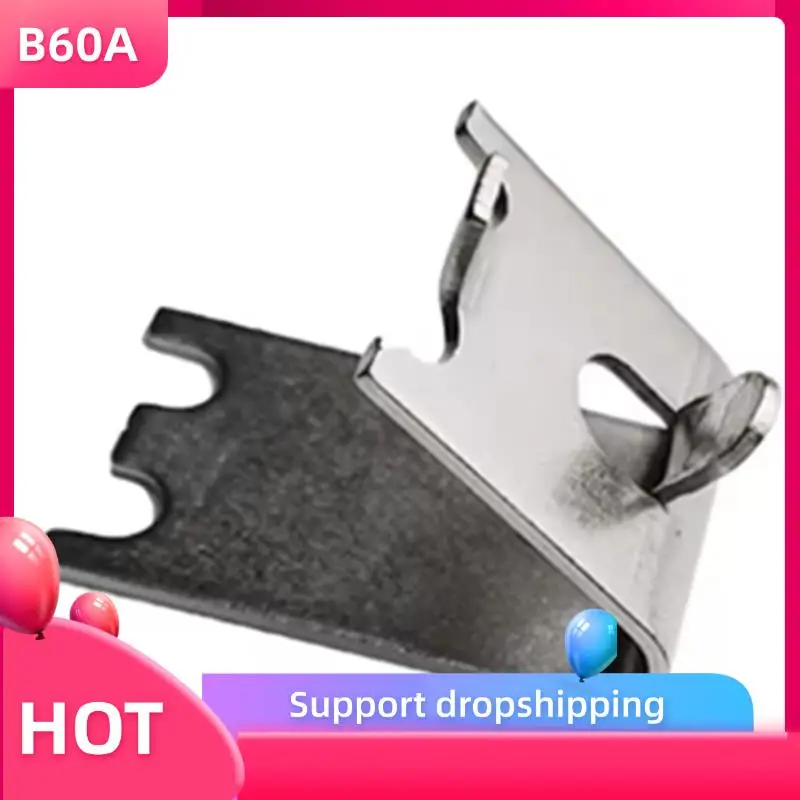 

B60A 24PCS Commercial Freezer Shelf Clips Stainless Steel Refrigerator Shelf Support Clamp Bracket Shelves Parts