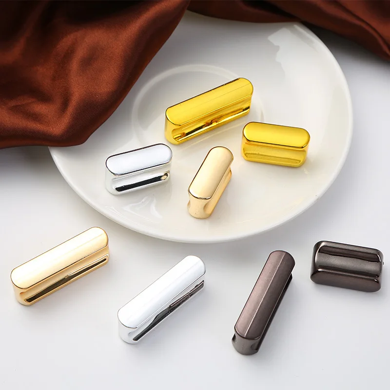 One-line gold handle plastic wardrobe door handle drawer round head hardware accessories cabinet handles