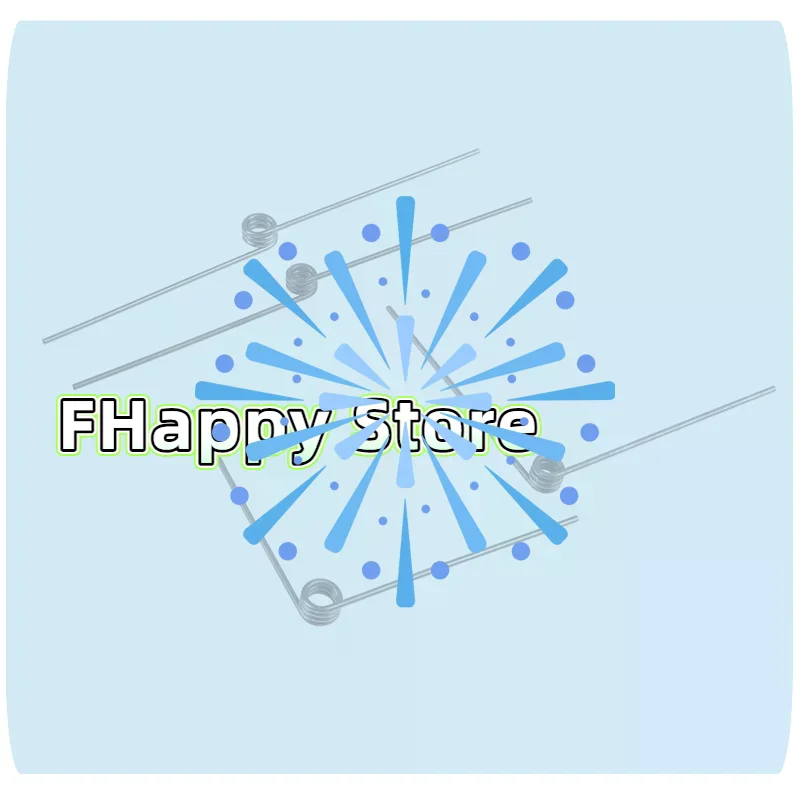 [MA]5Pcs 1.2mm Torsion Spring 304 Stainless Steel Spring Torsion Spring 90 180 Degree Pull Back Torsion Clip[MA]