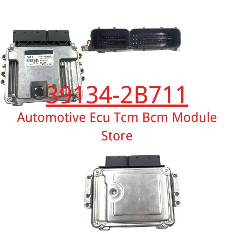 39134-2B711 For KIA Rio Original New ECU Car Engine Computer Board Electronic Control Unit 391342B711 MEG17.9.12 E90B