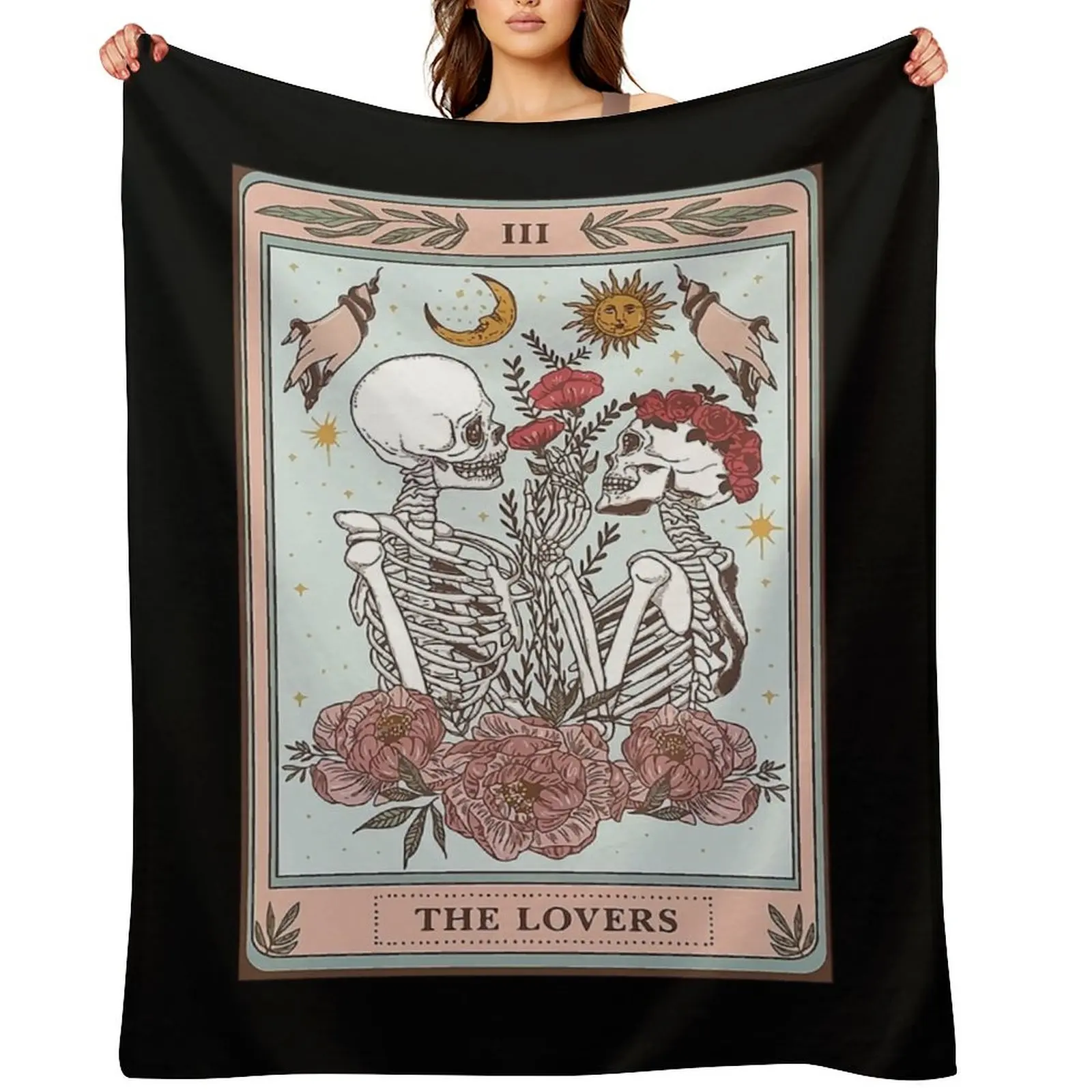 

tarot the lovers art Throw Blanket Blankets For Baby sofa bed for sofa Thins Blankets