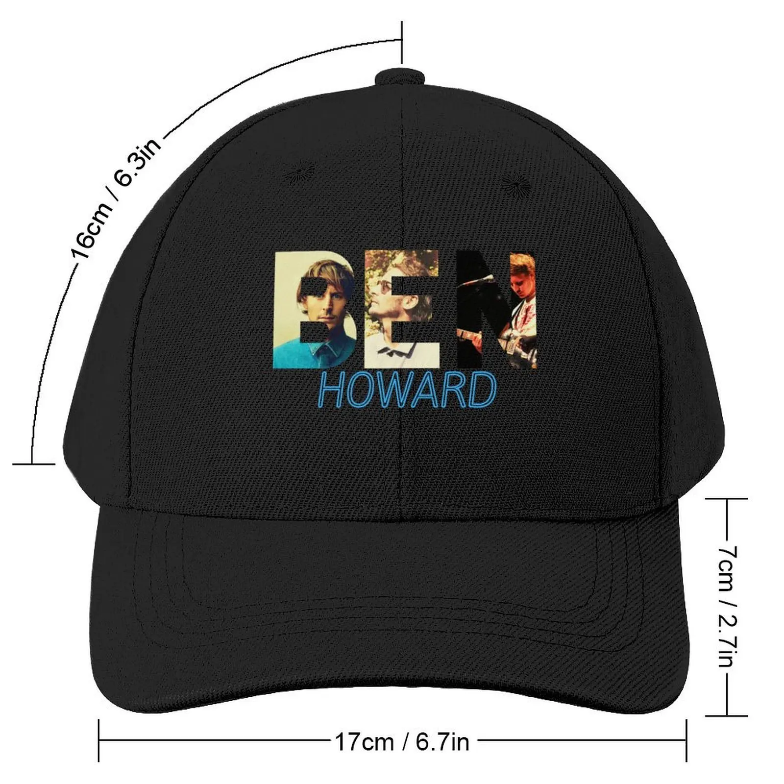 Ben Howard Essential Shirt Ben Howard Sticker Sweatshirt Baseball Cap western Hat Hat Luxury Brand Men Golf Wear Women's